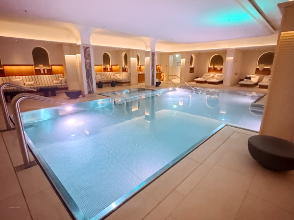 Pool at the Rosewood Munich